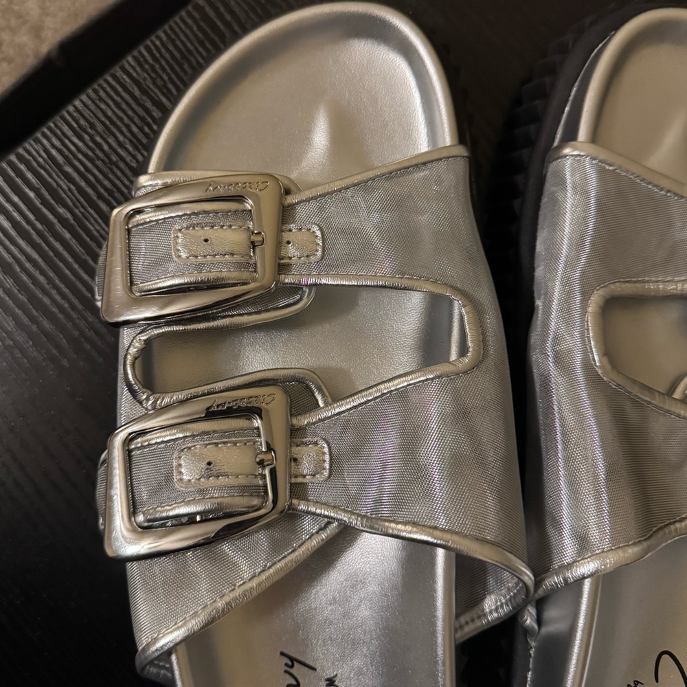Circus NY by Sam Edelman Cris mesh double buckle sandals - Picture 5 of 6